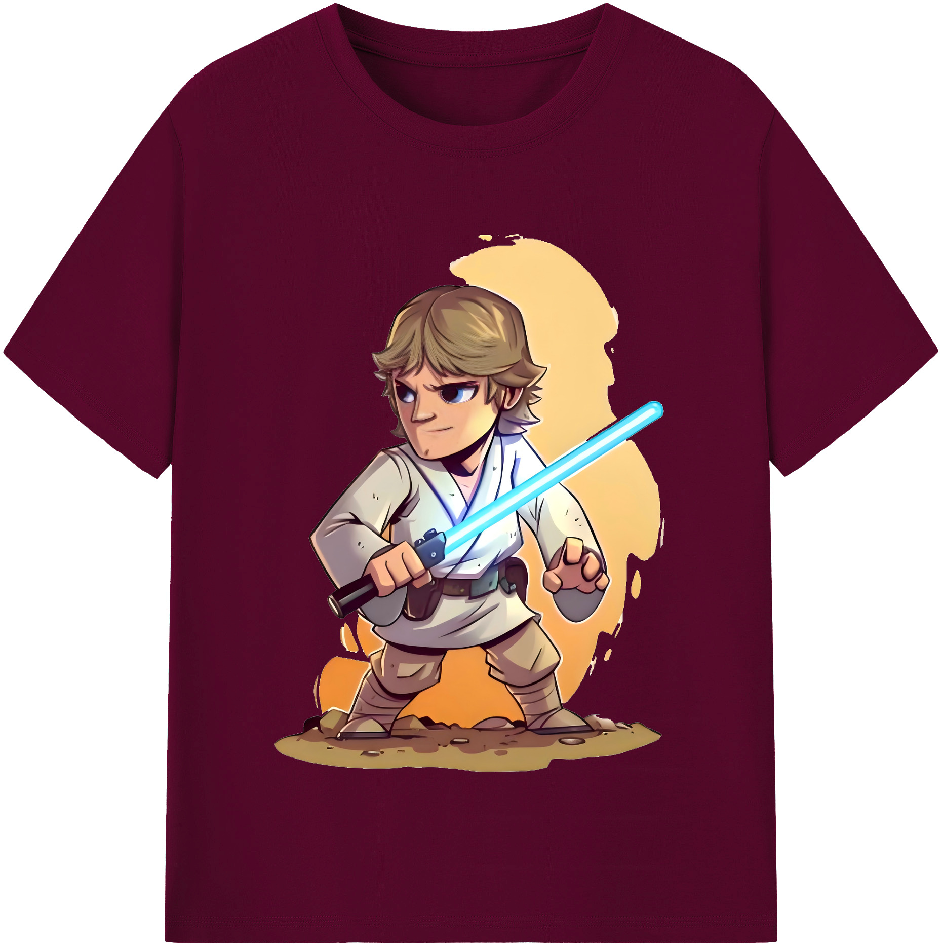 （画像用） スター・ウォーズ Star Wars レディースカジュアルプリントTシャツ（綿100％）